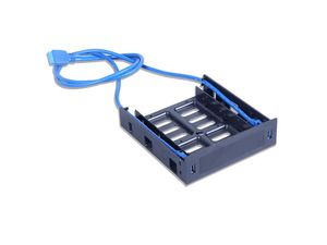 3.5'' to 5.25''drive bay computer adapter mounting bracket USB hub hard d-ml eBa
