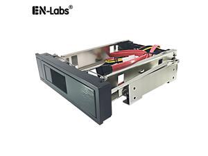 EnLabs 525RACK35SATA 5.25" CD-ROM Space internal 3.5 inch SATA HDD Frame/Mobile Rack w/ SATA Data & Power Cable - Internal SATA Backplane Enclosure EnLabs 525RACK35SATA 5.25" CD-ROM Space internal 3.5 inch SATA HDD Frame/Mobile Rack w/ SATA Data & Power Cable - Internal SATA Backplane Enclosure