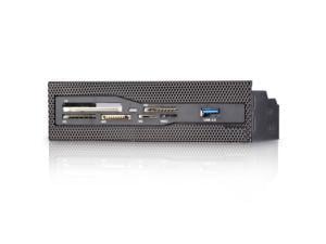 USB 3.0 All in One 5.25 inch Internal Front Panel Card Reader for PC Desktop 
