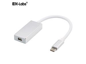 EnLabs UC2MINIDPSL USB C TO Mini DisplayPort Adapter - USB 3.1 Type C (USB-C) to Mini DP 4K2K@60Hz Adapter (Thunderbolt 3), DP Alt Mode Converter w/ Aluminium Case for 2017 MacBook Pro/ iMac 2017 EnLabs UC2MINIDPSL USB C TO Mini DisplayPort Adapter - USB 3.1 Type C (USB-C) to Mini DP 4K2K@60Hz Adapter (Thunderbolt 3), DP Alt Mode Converter w/ Aluminium Case for 2017 MacBook Pro/ iMac 2017