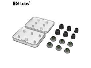 Memory Foam Earphone Tips Replacement Earbud Tips Blocking Out Ambient Noise Inner 5mm for Gaming Earphone In Ear w/ 5mm-7mm Tips (6 Pairs,S/M/L 2 Pairs each Size ) - Black Memory Foam Earphone Tips Replacement Earbud Tips Blocking Out Ambient Noise Inner 5mm for Gaming Earphone In Ear w/ 5mm-7mm Tips (6 Pairs,S/M/L 2 Pairs each Size ) - Black