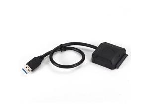 Super Speed USB 3.0 To SATAIII 6Gbps 22 Pin 2.5 Inch Hard Disk Driver Adapter Cable Converter, SATA to USB 3.0 Converter for SSD/HDD Super Speed USB 3.0 To SATAIII 6Gbps 22 Pin 2.5 Inch Hard Disk Driver Adapter Cable Converter, SATA to USB 3.0 Converter for SSD/HDD