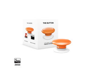 Fibaro (FGPB-101-8 US) The Button Z-Wave Scene Controller, Orange Fibaro (FGPB-101-8 US) The Button Z-Wave Scene Controller, Orange