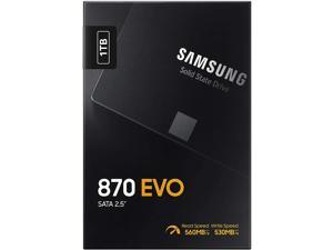 SAMSUNG 870 EVO 1TB SSD 2.5 Inch SATA III Internal (MZ-77E1T0B/AM) - OEM
