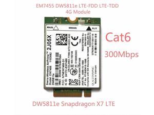 EM7455 DW5811E PN 2J05X FDD/TDD LTE CAT6 4G Module 4G Card for E7270 E7470 E7370 E5570 E5470