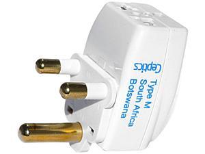 Ceptics Type M 3 Outlet Travel Adapter Plug for South Africa Ceptics Type M 3 Outlet Travel Adapter Plug for South Africa