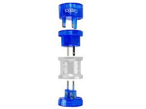 Ceptics International Travel Plug Adapter Kit - Small Sized - Blue Ceptics International Travel Plug Adapter Kit - Small Sized - Blue