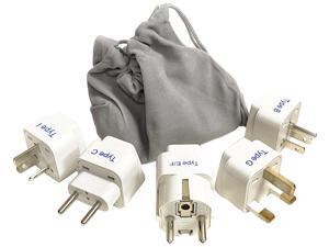 Ceptics GP-5PK International Travel Worldwide Plug Adapter Set Ceptics GP-5PK International Travel Worldwide Plug Adapter Set