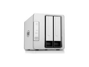 TERRAMASTER F2-223 2Bay NAS Storage  High Performance for SMB with N4505 Dual-Core CPU, 4GB DDR4 Memory, 2.5GbE Port x 2, Network Storage Server (Diskless)