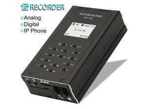 Phone Call Recorder,Automatic/manual Telephone Recording Device with Loop Recording,External Speaker and Time/Date Stamp