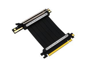 PCIe 3.0 x16 PCI Express Riser Extender Cable Flexible High Speed 90 Degree GUP M2EC