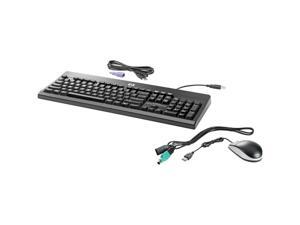 HP BU207AA USB PS2 Washable Keyboard and Mouse, Black HP BU207AA USB PS2 Washable Keyboard and Mouse, Black