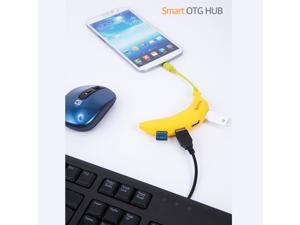 Multi-function OTG Mobile USB Hub Adapter, 4-USB Port, for Android and PC with Micro USB Extension Cable Multi-function OTG Mobile USB Hub Adapter, 4-USB Port, for Android and PC with Micro USB Extension Cable