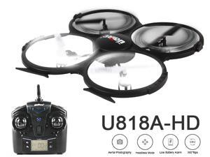 UDI U818AHD 2.4GHz 4CH 6 AXIS Headless RC Quadcopter with HD Camera, 360 Flips and Return Home Function UFO UDI U818AHD 2.4GHz 4CH 6 AXIS Headless RC Quadcopter with HD Camera, 360 Flips and Return Home Function UFO