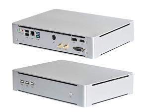 Partaker Mini PC Gaming, Intel i5-9400F 9th Gen 6 Cores, Win 10 Pro Desktop Computer, 16GB DDR4 RAM 240GB SSD, Built-in GTX1650 4G DDR5 1740MH Dedicated Graphics Card, HD DP DVI LAN
