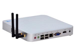 Partaker P1 Fanless Mini PC with Intel Celeron 1037U/1007U 8G RAM 128G SSD 1TB HDD Windows 10 OEM Partaker P1 Fanless Mini PC with Intel Celeron 1037U/1007U 8G RAM 128G SSD 1TB HDD Windows 10 OEM
