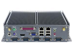 Fanless Industrial PC Rugged Computer IPC Mini PC Windows 10 Pro/ Linux with Intel Quad Core J1900 6 COM 2 Intel LAN 8G RAM 128G SSD Partaker I15 Fanless Industrial PC Rugged Computer IPC Mini PC Windows 10 Pro/ Linux with Intel Quad Core J1900 6 COM 2 Intel LAN 8G RAM 128G SSD Partaker I15