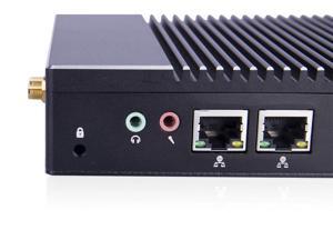 Fanless Mini PC Windows 10 or Linux Ubuntu Intel Celeron Quad Core J3160 Dual Lan Dual HDMI for Digital signage 8G RAM 128G SSD Partaker C5 Fanless Mini PC Windows 10 or Linux Ubuntu Intel Celeron Quad Core J3160 Dual Lan Dual HDMI for Digital signage 8G RAM 128G SSD Partaker C5