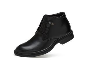 Men fashion formal leather boots high-heel leather shoes Men fashion formal leather boots high-heel leather shoes