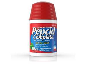 Pepcid Pepcid All-Day Heartburn Relief Tablets Mint Flavored 25ct Acid Reducer Antacid Pepcid Pepcid All-Day Heartburn Relief Tablets Mint Flavored 25ct Acid Reducer Antacid