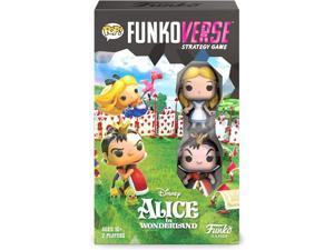 POP Funkoverse Disney Alice in Wonderland 100 Queen of Hearts Figures Board Game Funko 52444