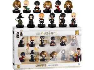 Harry Potter Mini Stampers Figures 12ct Minerva McGonall Ron Weasley Hermione Snape PMI