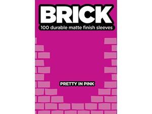 Deck Protector Brick Pretty In Pink 100ct Standard Size High Quality Legion Supplies LGNBRKPNK Deck Protector Brick Pretty In Pink 100ct Standard Size High Quality Legion Supplies LGNBRKPNK