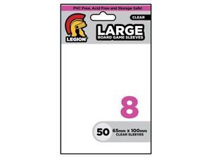 Deck Protector BGS Large 8 Tough Clear Plastic Sleeves Legion Supplies Deck Protector BGS Large 8 Tough Clear Plastic Sleeves Legion Supplies