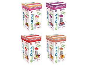 Eco-Drink Eco-Drink Bulk Variety Pack 4 Flavors 96 Packets Multivitamin Fruit Eco-Drink Eco-Drink Bulk Variety Pack 4 Flavors 96 Packets Multivitamin Fruit