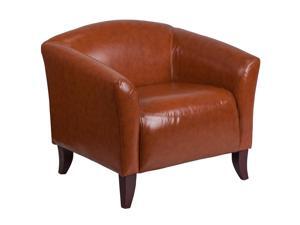 HERCULES Imperial Series Cognac Leather Chair HERCULES Imperial Series Cognac Leather Chair