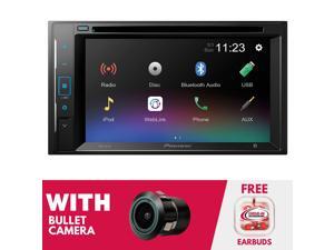 Pioneer AVH-241EX 6.2 Inch Digital Media & DVD Receiver w/ Backup Bullet Camera Pioneer AVH-241EX 6.2 Inch Digital Media & DVD Receiver w/ Backup Bullet Camera