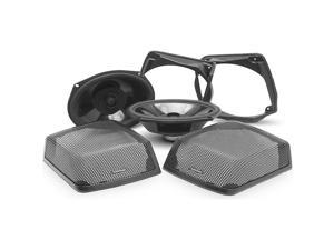 Rockford Fosgate TMS69BL14 6"x9" Full Range Speaker Kit for Select 2014+ Harley-Davidson motorcycles
