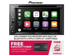 Pioneer AVH-1550NEX Limited DVD Receiver Apple CarPlay Free SiriusXM Tuner Pioneer AVH-1550NEX Limited DVD Receiver Apple CarPlay Free SiriusXM Tuner