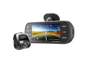 Kenwood DRV-A601WDP 4K Ultra HD 3" Dash Cam Wi-Fi, & Rear-View Cam