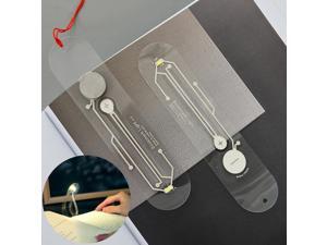 Portable LED Bookmark Light 0.25mm Ultra Thin Card Flashlight Reading Lamp Portable LED Bookmark Light 0.25mm Ultra Thin Card Flashlight Reading Lamp