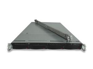 Supermicro SuperChassis CSE-815 4-Bay LFF 1U Server with X9DRi-LN4F+, 2x E5-2630L 2.0GHz 6C, 16GB DDR3, 4x Trays Included, Onboard RAID, 1x 600W PSU, Rails Supermicro SuperChassis CSE-815 4-Bay LFF 1U Server with X9DRi-LN4F+, 2x E5-2630L 2.0GHz 6C, 16GB DDR3, 4x Trays Included, Onboard RAID, 1x 600W PSU, Rails