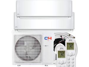 Cooper&Hunter 18000 Dual Zone 9K+12K Ductless Mini Split Air Conditioner Heat Pump with 25FT Installation Kits Cooper&Hunter 18000 Dual Zone 9K+12K Ductless Mini Split Air Conditioner Heat Pump with 25FT Installation Kits