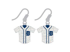 MLB Detroit Tigers Glitter Jersey Earrings Gift Set