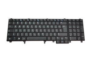 NSK-DW4UC Dell Latitude E6540 Precision M French Canadian Parti Quebecois Keyboard Wggdt Laptop Keyboards