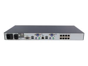 AF616A HP 8-PORT 1U RACK-MOUNTABLE Analog KVM Server Console Switch 513735-001 Network Switches & Management AF616A HP 8-PORT 1U RACK-MOUNTABLE Analog KVM Server Console Switch 513735-001 Network Switches & Management