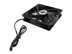 Used Like New Arc 1 92w Dc12v 0 16a 3 Pin Desktop Rear Case Cooling Fan Black Dfseln Case Cooling Fans Newegg Com