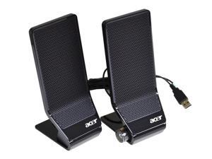AC203USB-0G Acer USB Powered Multimedia Computer 2-PIECE Speakers SET 82002182 External PC Speakers AC203USB-0G Acer USB Powered Multimedia Computer 2-PIECE Speakers SET 82002182 External PC Speakers