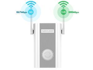 AC1200 WiFi Extender Wavlink Dual Band 2.4GHz and 5GHz Available Wireless Range Repeater Signal Amplifier Booster for Home Office with 2 x External Antennas,WPS, DHCP, Online Firmware Upgrade AC1200 WiFi Extender Wavlink Dual Band 2.4GHz and 5GHz Available Wireless Range Repeater Signal Amplifier Booster for Home Office with 2 x External Antennas,WPS, DHCP, Online Firmware Upgrade