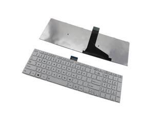 Laptop Keyboard Compatible for P//N 6037B0084002 V138126FS1-US V000321450 V000321460 6037B0084502 MP-11B53US-9301B US White