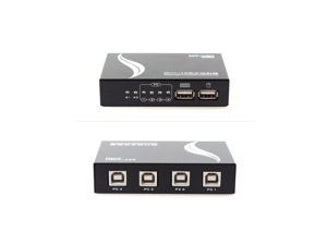 4 Port USB Synchronous Controller, keyboard and mouse synchronizer for Multiple PCs Game Control with cables MT-KM104-U 4 Port USB Synchronous Controller, keyboard and mouse synchronizer for Multiple PCs Game Control with cables MT-KM104-U