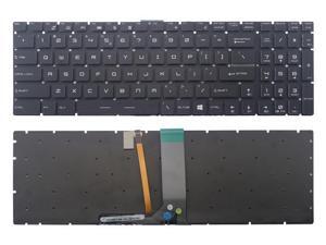 Laptop Backlit Colorful Keyboard for MSI Gaming GE62 2QC 2QD 2QE 2QF 2QL US UI Layout Black Color