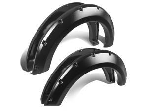 For 2004 to 2008 Ford F-150 Grain Textured Pocket -Riveted Style Side Fender / Cover / Protector Wheel Flares (Black) For 2004 to 2008 Ford F-150 Grain Textured Pocket -Riveted Style Side Fender / Cover / Protector Wheel Flares (Black)
