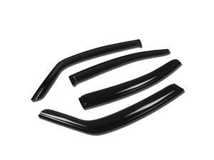 For 2008 to 2010 Suzuki SX4 Sedan 4 -Door 4pcs Window Vent Visor Deflector Rain Guard (Dark Smoke) 09 For 2008 to 2010 Suzuki SX4 Sedan 4 -Door 4pcs Window Vent Visor Deflector Rain Guard (Dark Smoke) 09