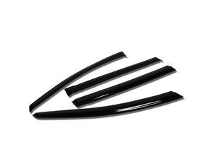 For 2006 to 2010 Mazda 5 4pcs Window Vent Visor Deflector Rain Guard (Dark Smoke) 07 08 09 For 2006 to 2010 Mazda 5 4pcs Window Vent Visor Deflector Rain Guard (Dark Smoke) 07 08 09