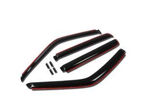 For 1992 to 2000 Chevy / GMC C / K -Series 4pcs In -Channel Window Vent Visor Deflector Rain Guard (Dark Smoke) 93 94 95 96 97 98 For 1992 to 2000 Chevy / GMC C / K -Series 4pcs In -Channel Window Vent Visor Deflector Rain Guard (Dark Smoke) 93 94 95 96 97 98